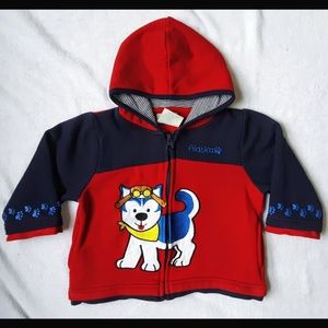 ALASKA baby long sleeve full zip